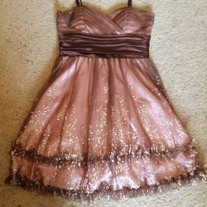 Morgan & Co. Spaghetti Strap Coctail Party Dress